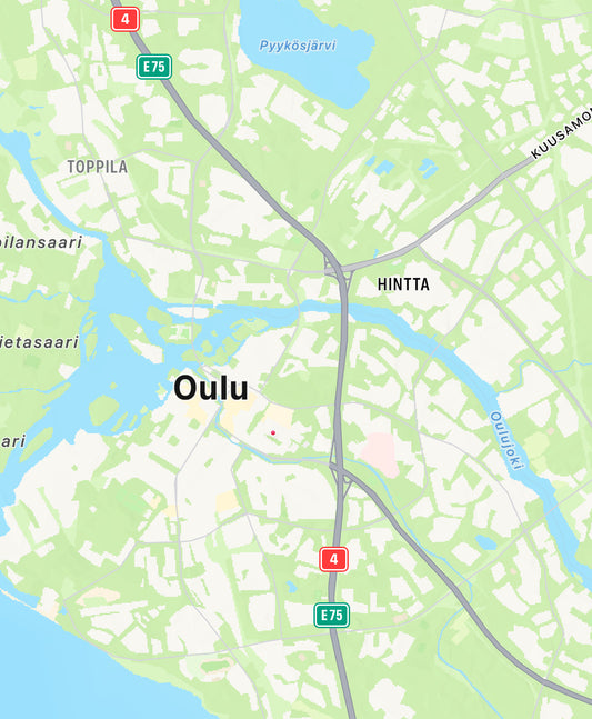Oulu, Hintta 4.-5.7. KLO 9-12